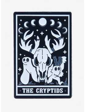 Cryptids Tarot Card Enamel Pin, , hi-res