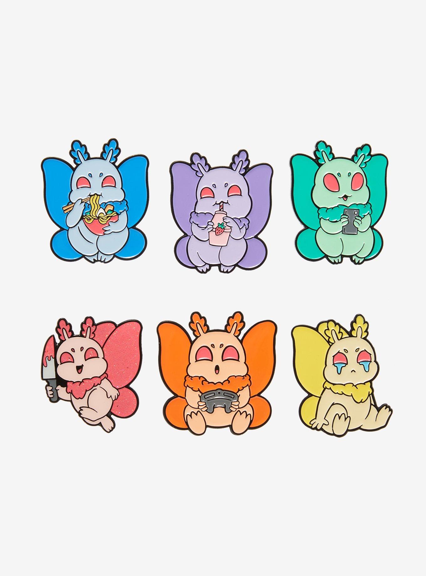 Mothkin Friends Blind Box Enamel Pin, , hi-res