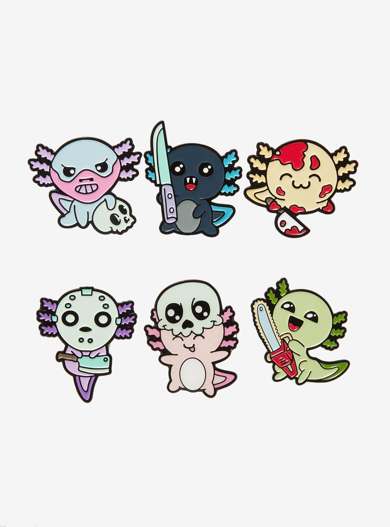 27 Axolotl Gift Ideas  axolotl, enamel pins, soft enamel pins