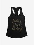 A Court Of Mist & Fury Hello, Feyre Darling Womens Tank Top, BLACK, hi-res