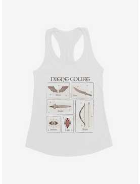 A Court Of Mist & Fury Night Court The Inner Circle Womens Tank Top, , hi-res
