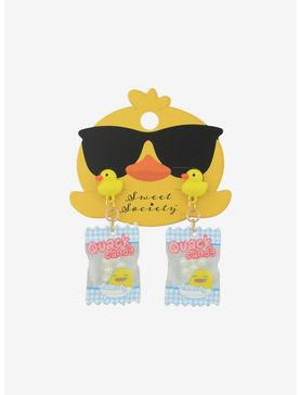Sweet Society Duckie Quack Candy Drop Earrings, , hi-res