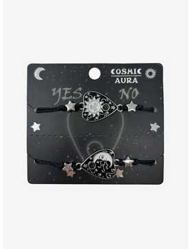 Cosmic Aura Sun & Moon Planchettes Best Friend Cord Bracelet Set, , hi-res