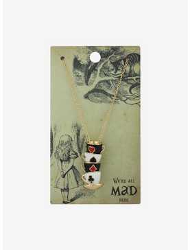 All Mad Here Teacups Pendant Necklace, , hi-res