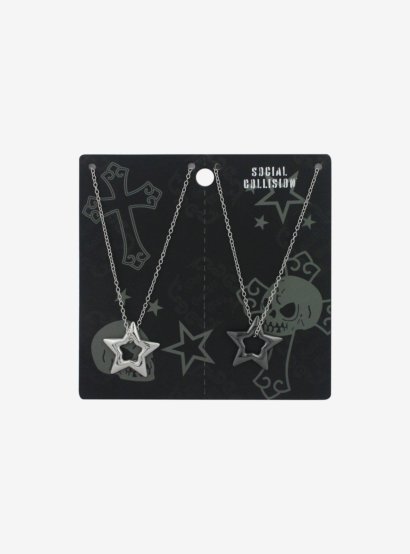 Social Collision® Star Best Friend Necklace Set, , hi-res