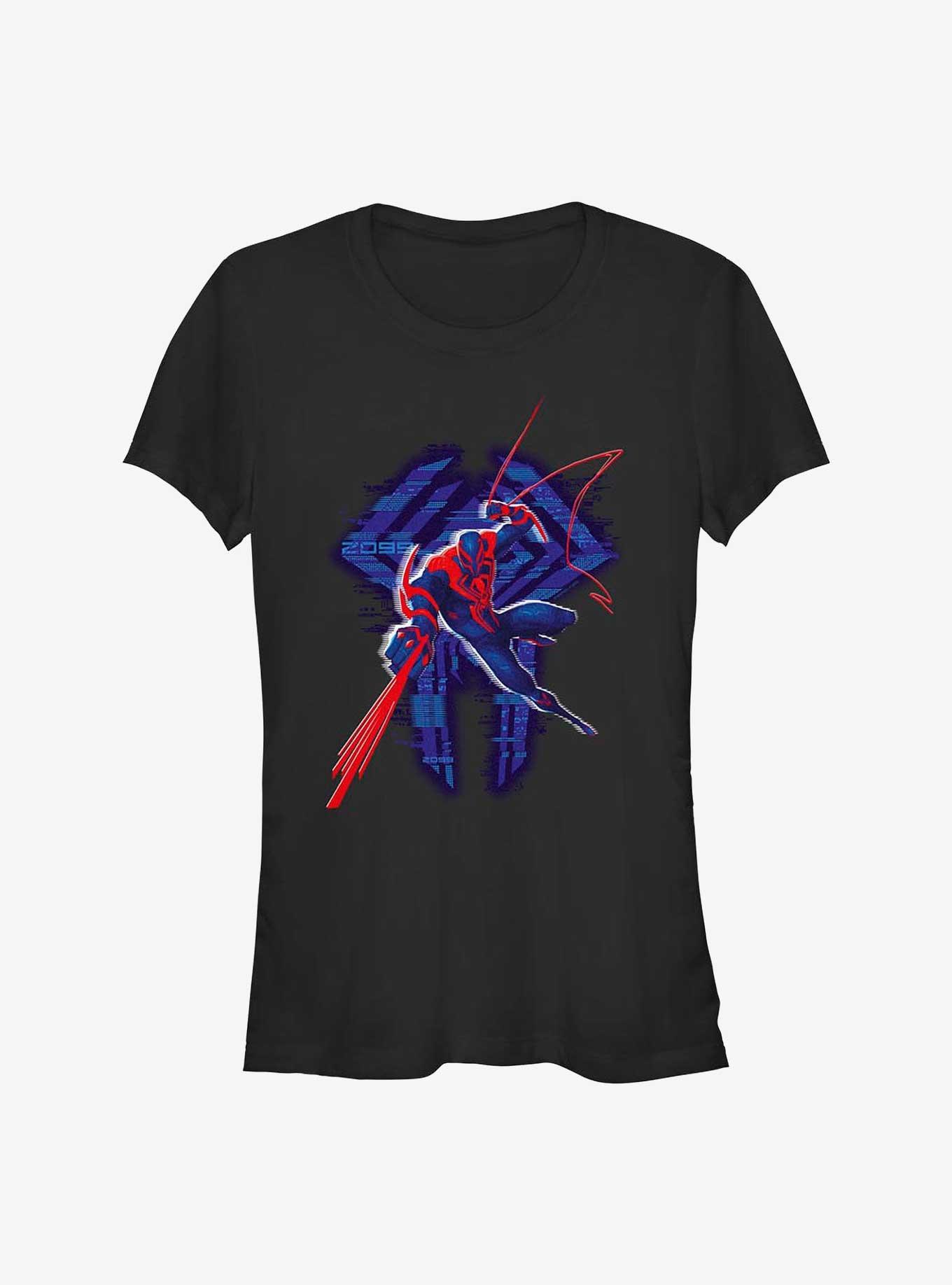 Marvel Spider-Man: Across the Spider-Verse Miguel O'Hara 2099 Poster Girls T-Shirt, , hi-res