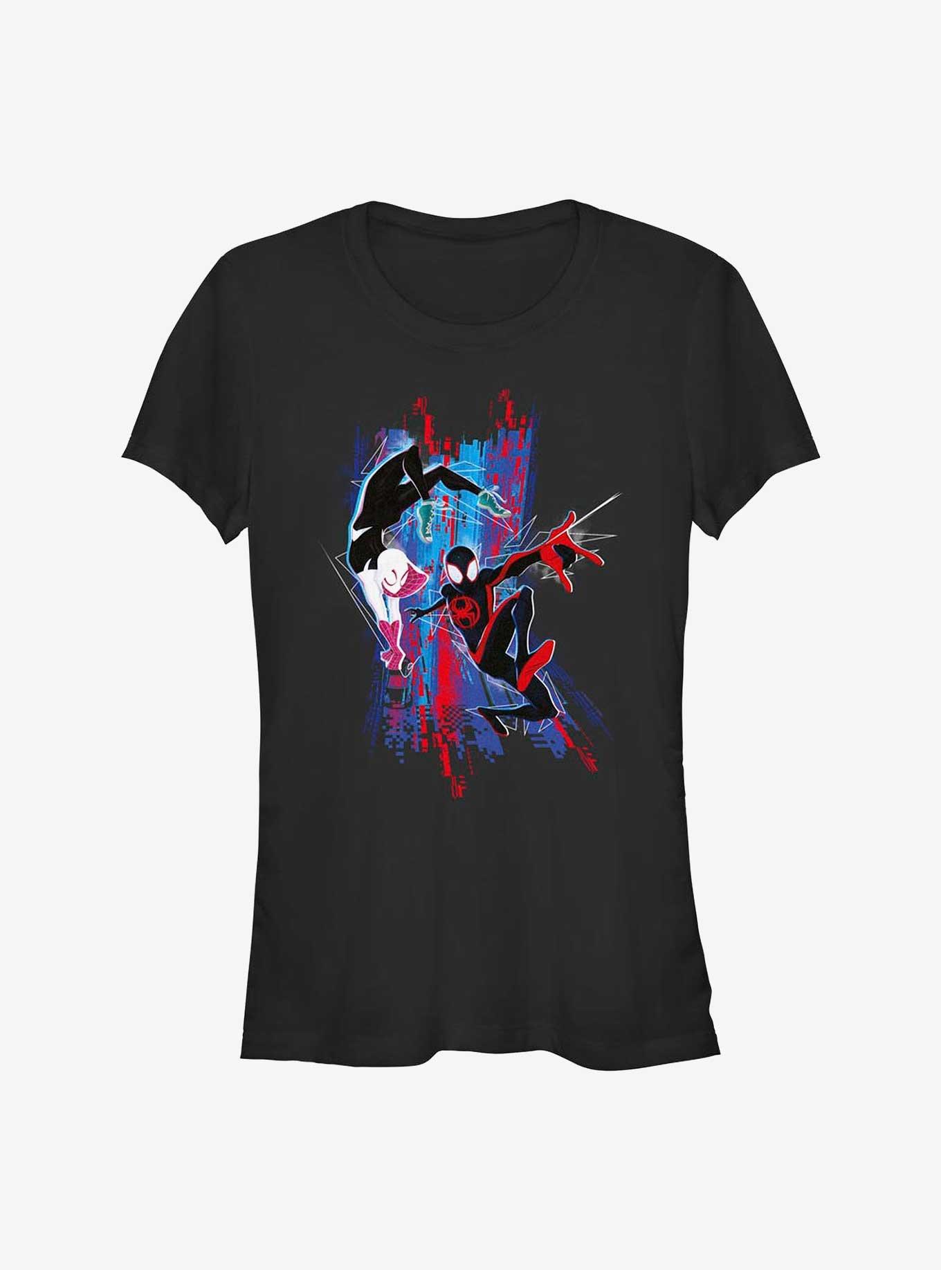Marvel Spider-Man: Across the Spider-Verse Spider-Gwen and Miles Girls T-Shirt, , hi-res