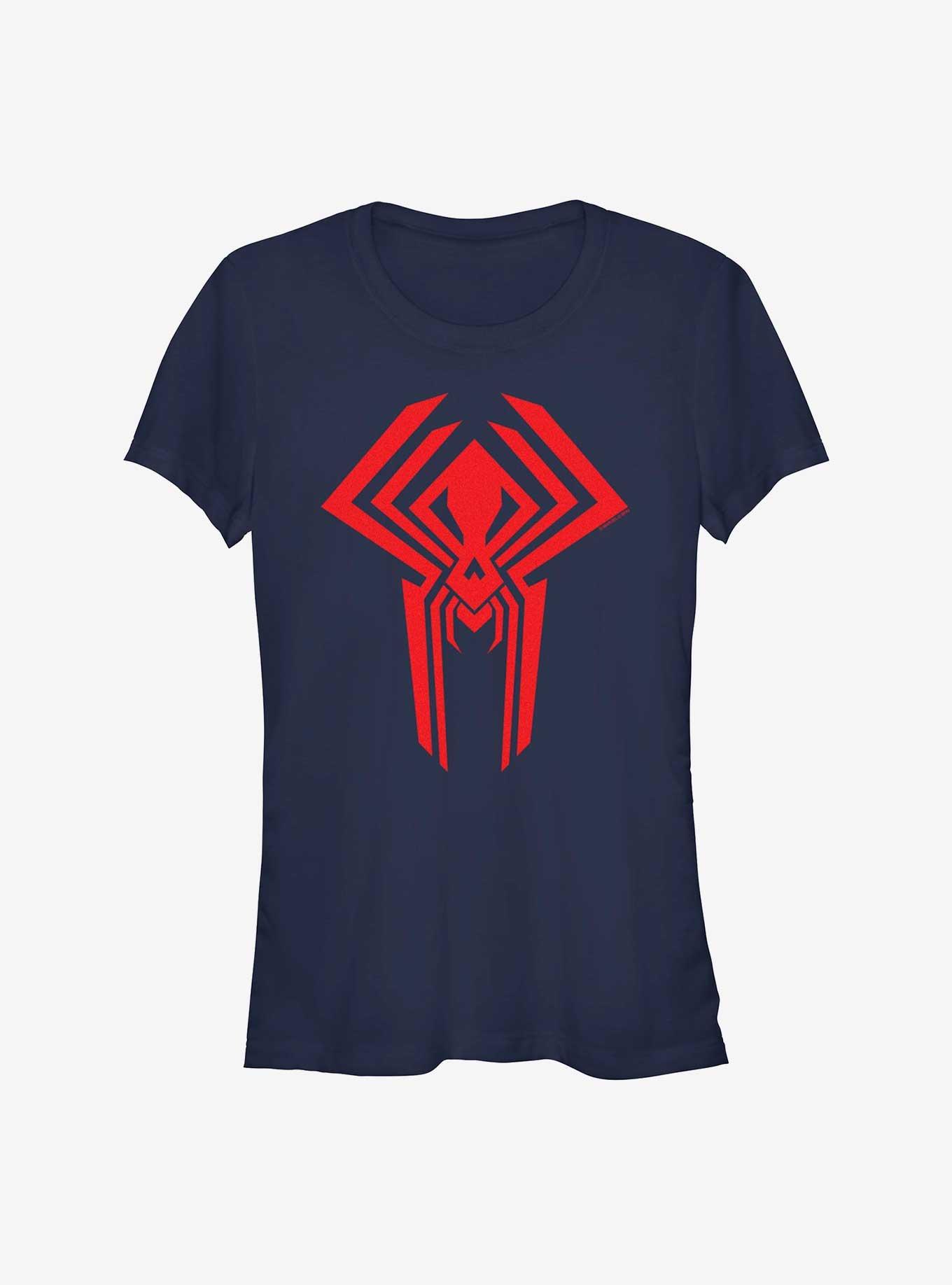 Marvel Spider-Man: Across the Spider-Verse Miguel O'Hara 2099 Logo Girls T-Shirt, , hi-res