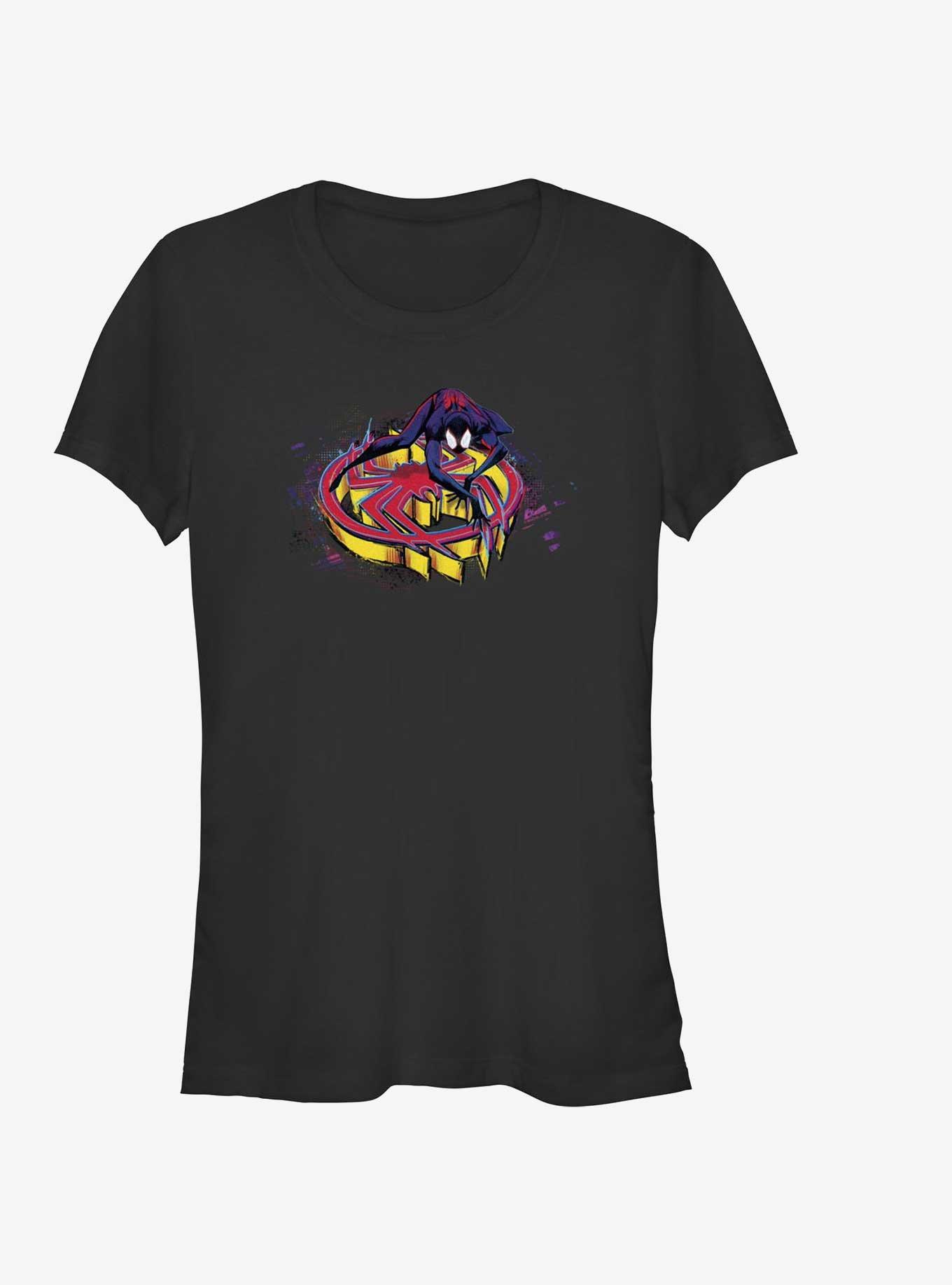 Marvel Spider-Man: Across the Spider-Verse Miles Morales Spider Crawl Girls T-Shirt, , hi-res