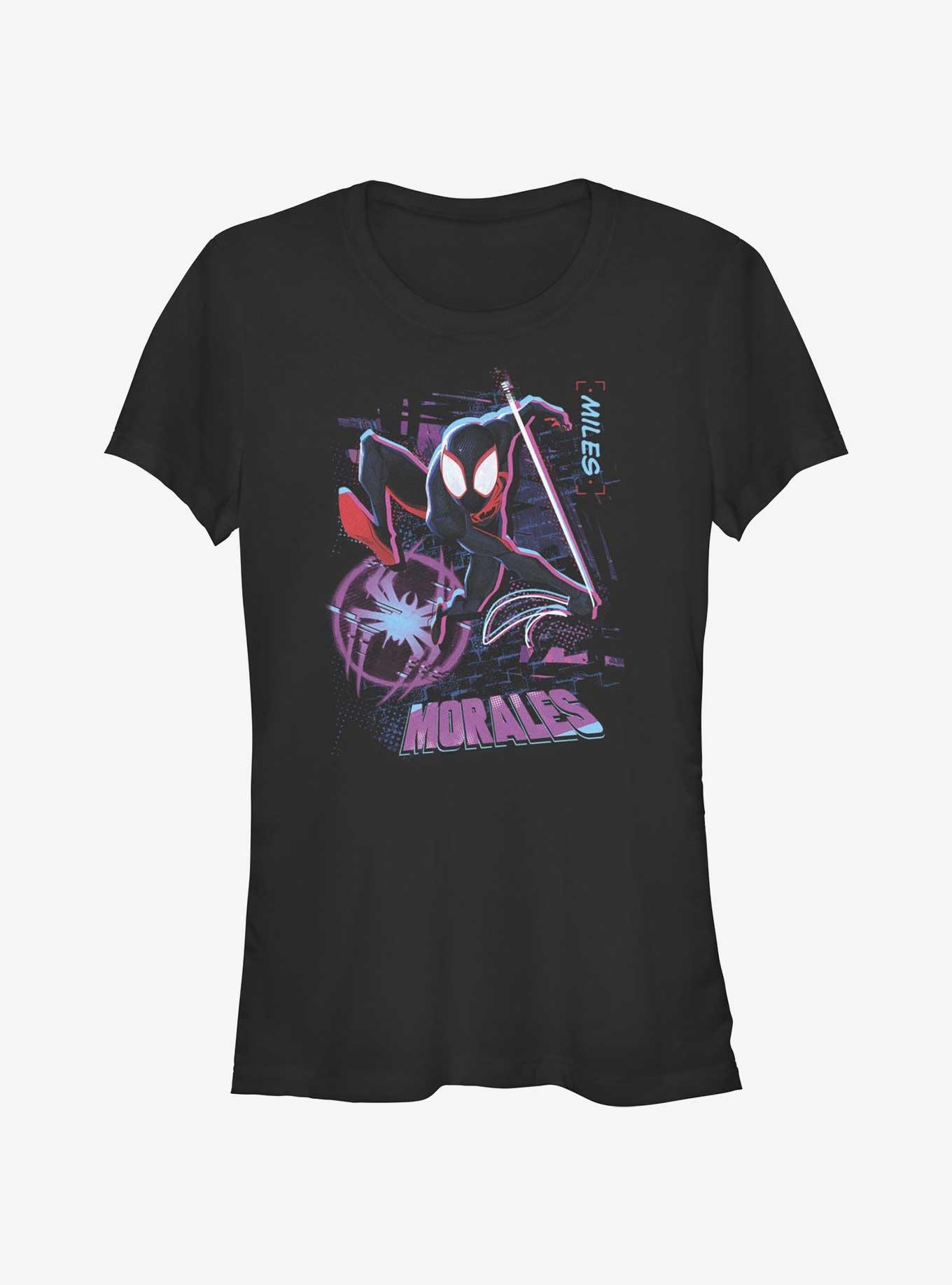 Marvel Spider-Man: Across the Spider-Verse Street Swing Girls T-Shirt Hot Topic Web Exclusive, , hi-res