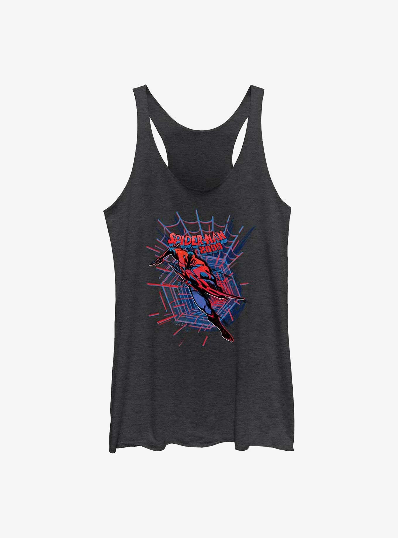 Marvel Spider-Man: Across the Spider-Verse Miguel O'Hara Web Launch Girls Tank, , hi-res