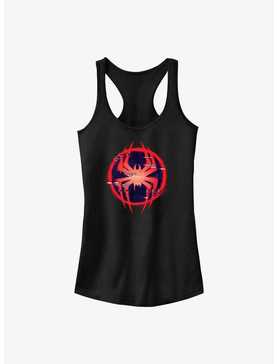 Marvel Spider-Man: Across the Spider-Verse Glitchy Miles Morales Symbol Girls Tank, , hi-res