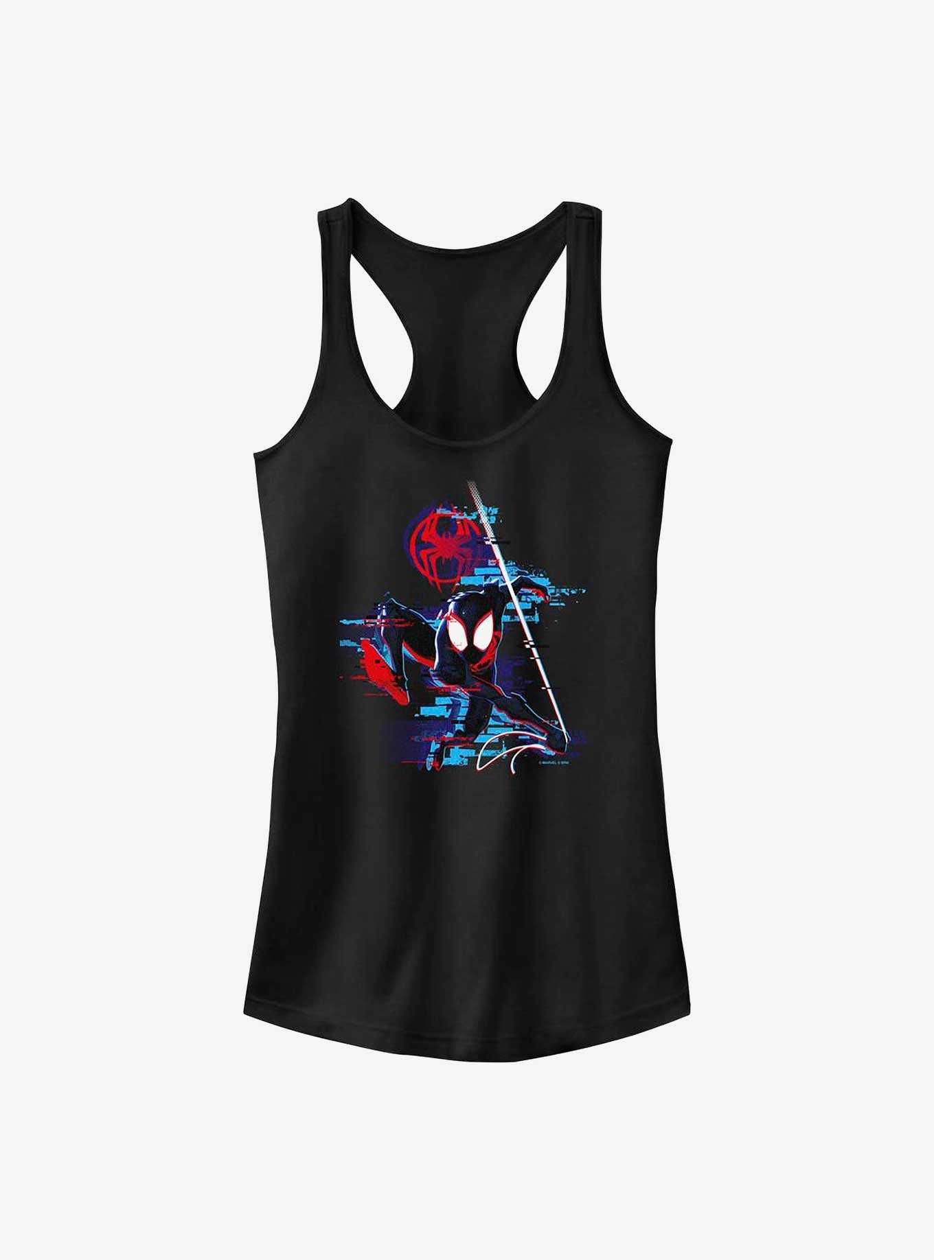 Marvel Spider-Man: Across the Spider-Verse Glitchy Miles Morales Girls Tank, , hi-res