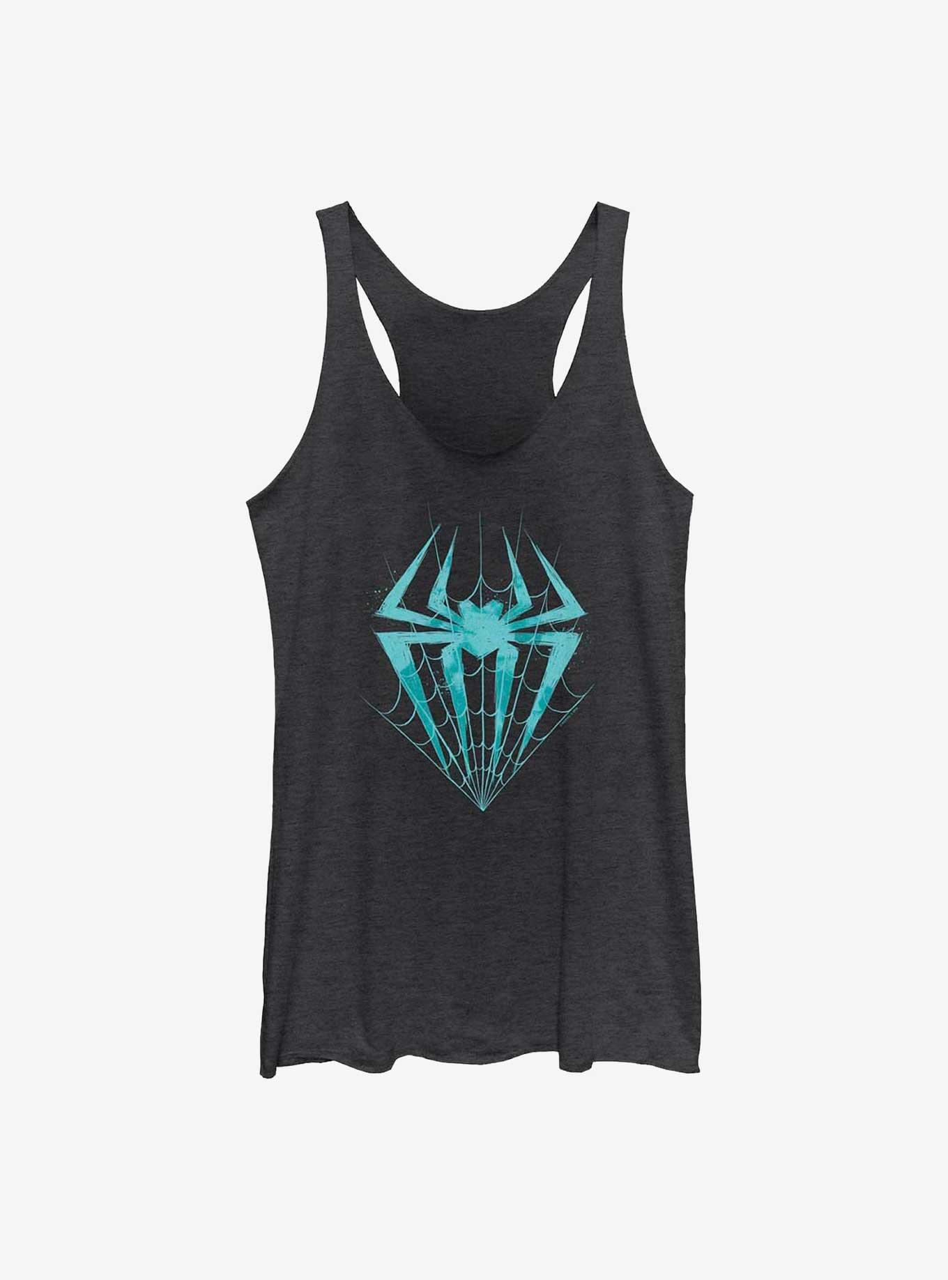 Marvel Spider-Man: Across the Spider-Verse Spider-Gwen Logo Webs Girls Tank