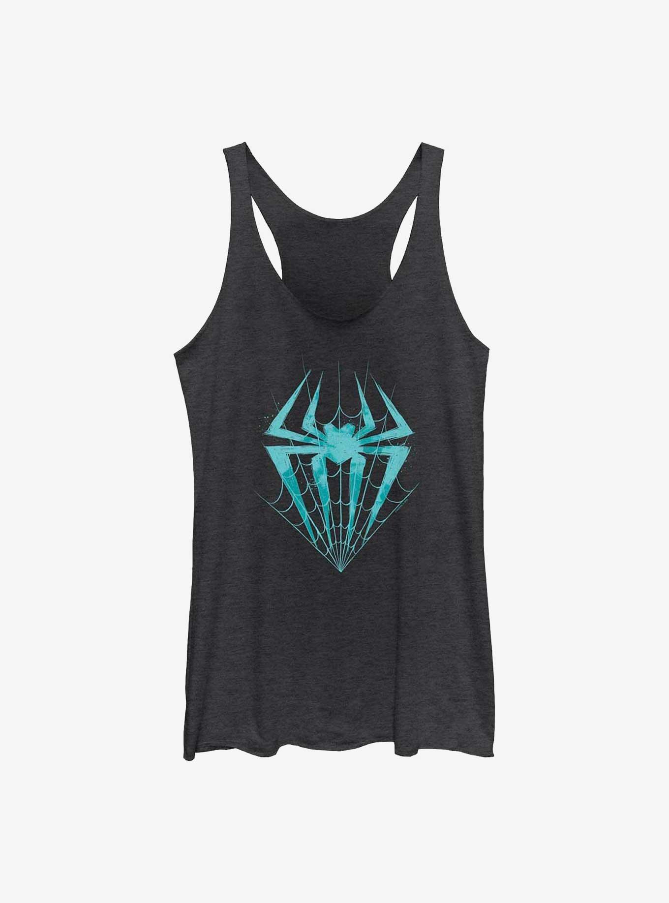 Marvel Spider-Man: Across the Spider-Verse Spider-Gwen Logo In Webs Girls Tank, , hi-res