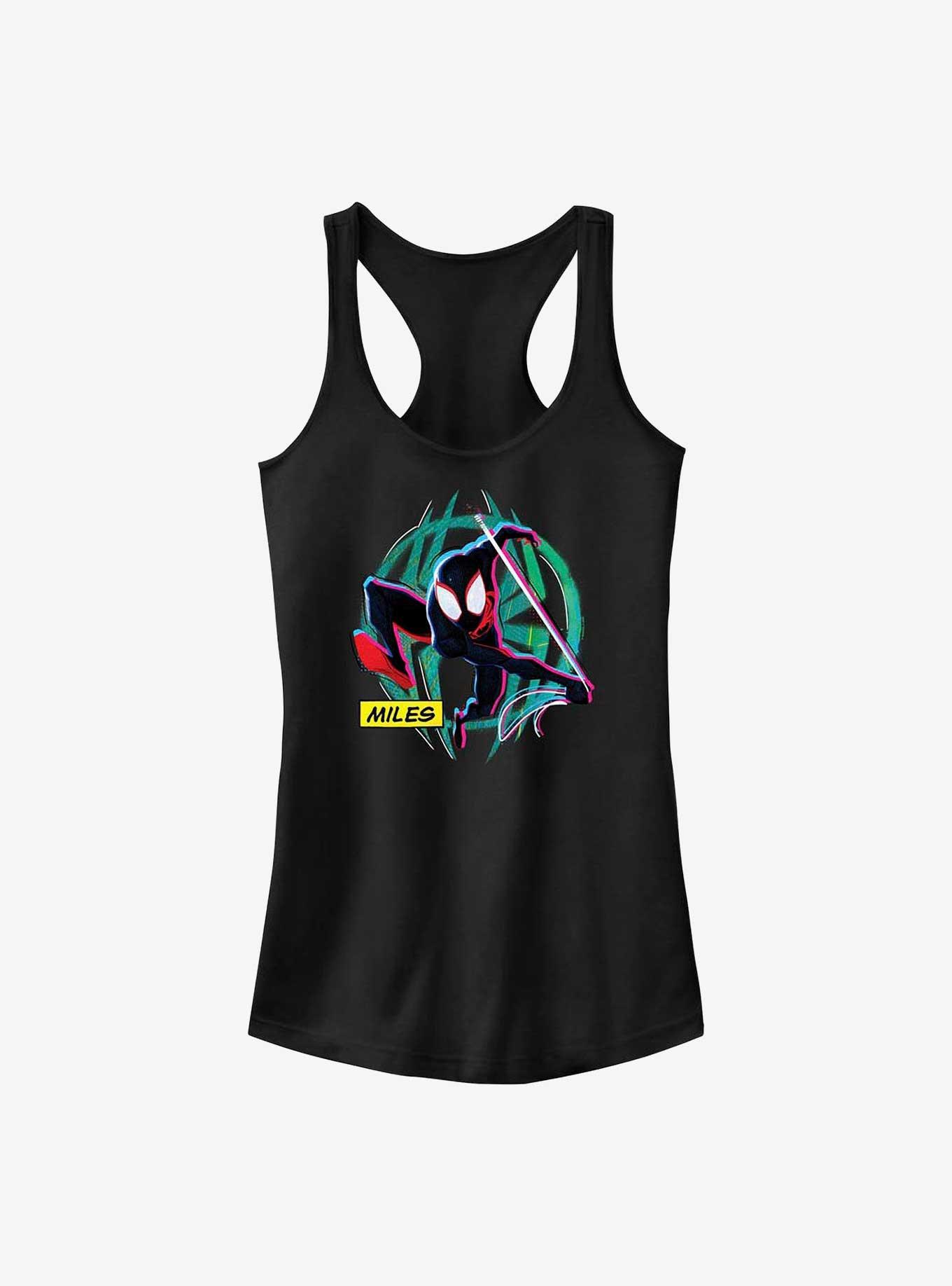 Marvel Spider-Man: Across the Spider-Verse Miles Morales Badge Girls Tank, , hi-res