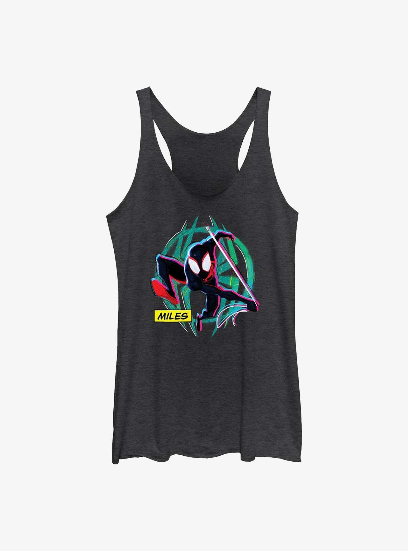 Marvel Spider-Man: Across the Spider-Verse Miles Morales Badge Girls Tank, , hi-res