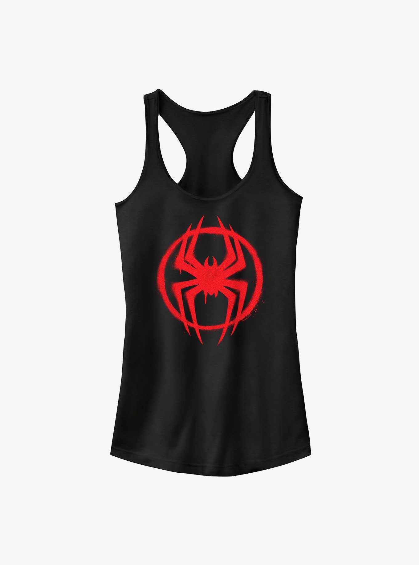 Marvel Spider-Man: Across the Spider-Verse Miles Morales Logo Girls Tank, , hi-res
