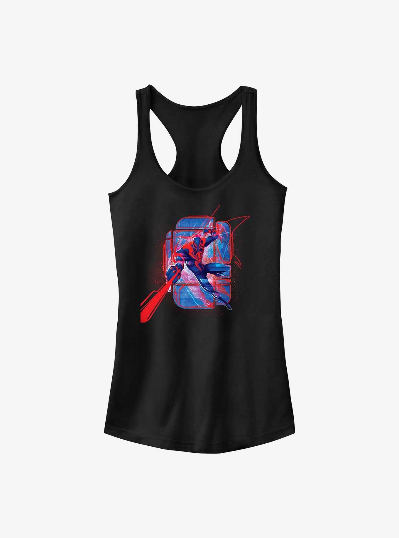 Marvel Spider-Man: Across the Spider-Verse Miguel O'Hara Shooting Webs Girls Tank, , hi-res