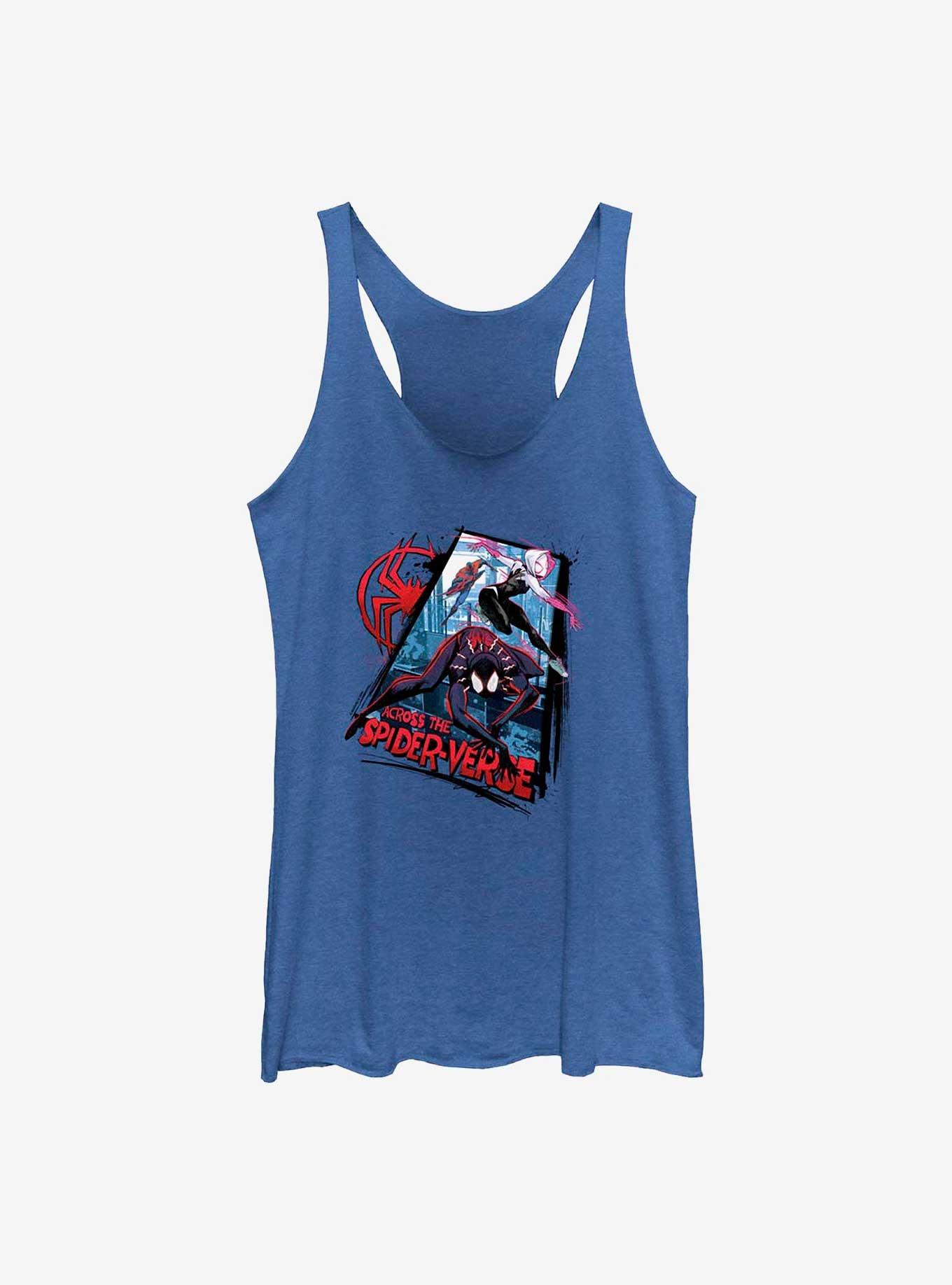 Marvel Spider-Man: Across the Spider-Verse Spider Trio Girls Tank, ROY HTR, hi-res