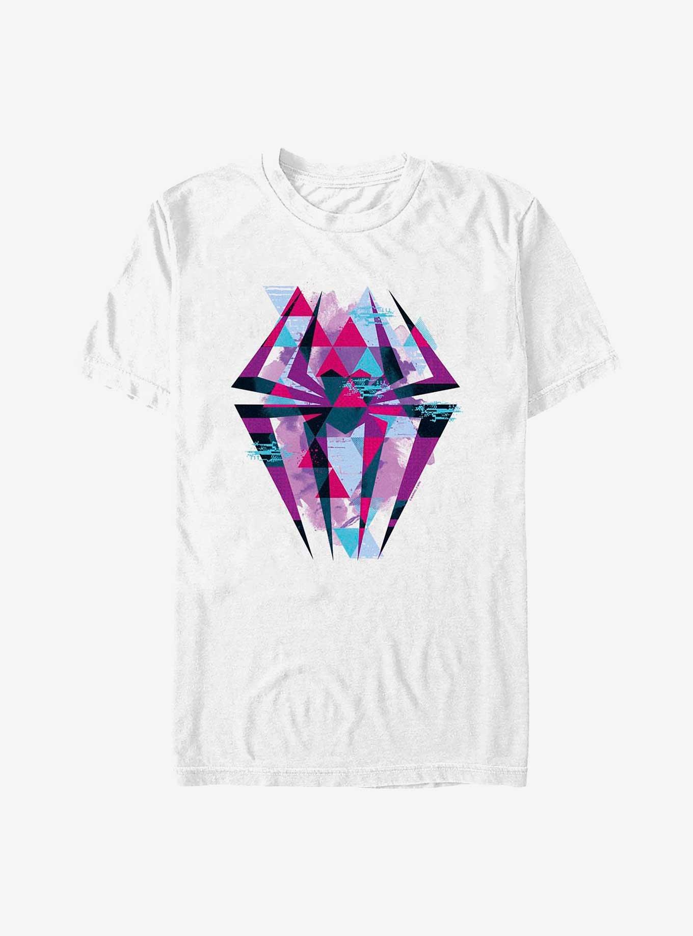 Marvel Spider-Man: Across the Spider-Verse Geometric Spider-Gwen Symbol T-Shirt, , hi-res