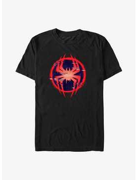 Marvel Spider-Man: Across the Spider-Verse Glitchy Miles Morales Symbol T-Shirt, , hi-res