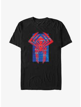 Marvel Spider-Man: Across the Spider-Verse Glitchy Miguel O'Hara Logo T-Shirt, , hi-res