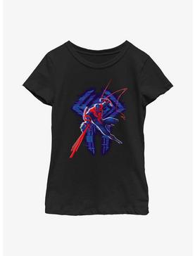 Marvel Spider-Man: Across the Spider-Verse Miguel O'Hara 2099 Poster Youth Girls T-Shirt, , hi-res
