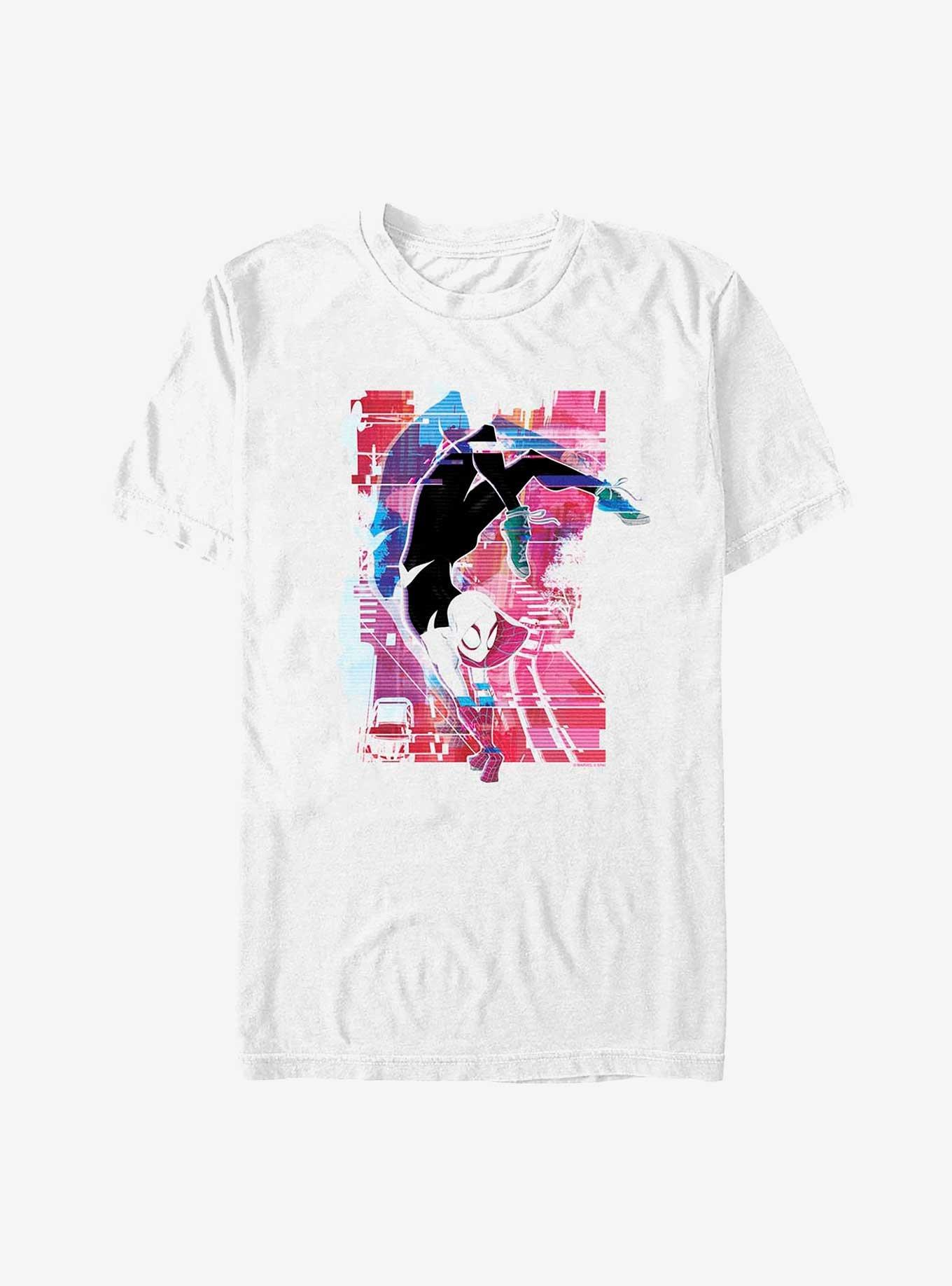 Marvel Spider-Man: Across the Spider-Verse Spider-Gwen Glitchy Arachnid T-Shirt, , hi-res