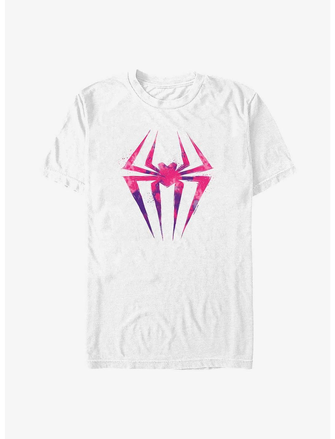 Marvel Spider-Man: Across the Spider-Verse Spider-Gwen Overlay Logo T-Shirt, WHITE, hi-res