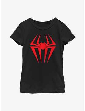 Marvel Spider-Man: Across the Spider-Verse Spider-Gwen Logo Youth Girls T-Shirt, , hi-res