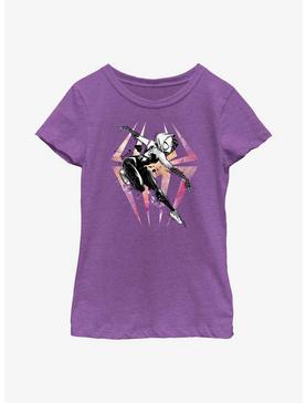 Marvel Spider-Man: Across the Spider-Verse Sketchy Spider-Gwen Youth Girls T-Shirt, , hi-res