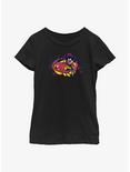 Marvel Spider-Man: Across the Spider-Verse Miles Morales Spider Crawl Youth Girls T-Shirt, BLACK, hi-res