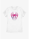 Marvel Spider-Man: Across the Spider-Verse Spider-Gwen Overlay Logo Womens T-Shirt, WHITE, hi-res