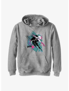 Marvel Spider-Man: Across the Spider-Verse Spider-Gwen In Action Youth Hoodie, , hi-res