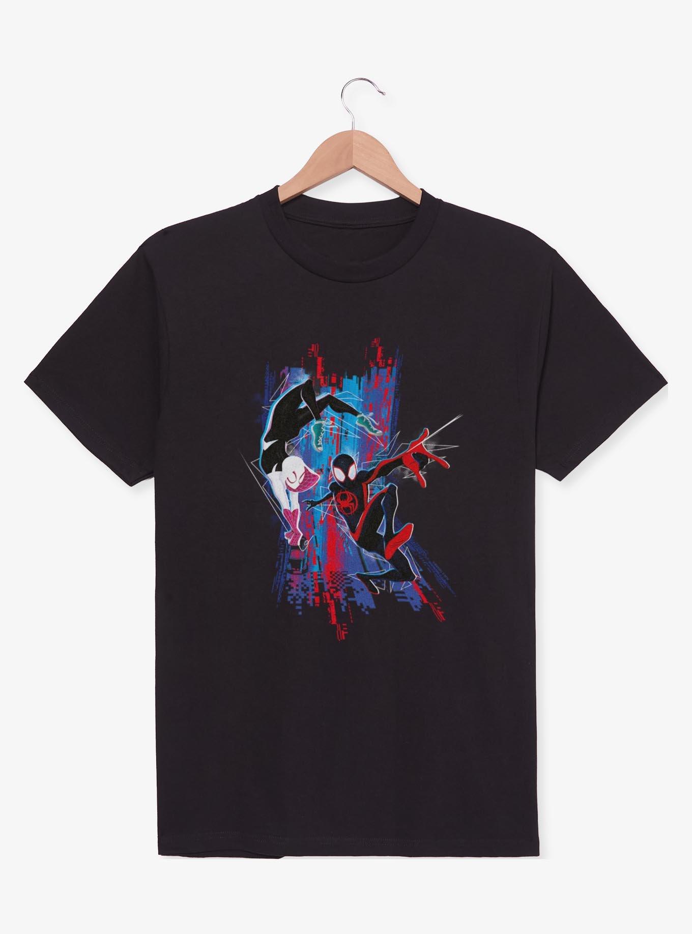 Marvel Spider-Man: Across the Spider-Verse Spider-Gwen and Miles T-Shirt
