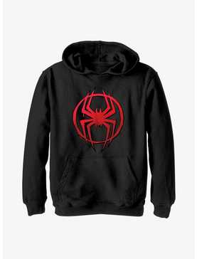 Marvel Spider-Man: Across the Spider-Verse Miles Morales Spider Icon Youth Hoodie, , hi-res