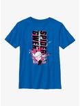 Marvel Spider-Man: Across the Spider-Verse Spider-Gwen Dashing Youth T-Shirt, ROYAL, hi-res