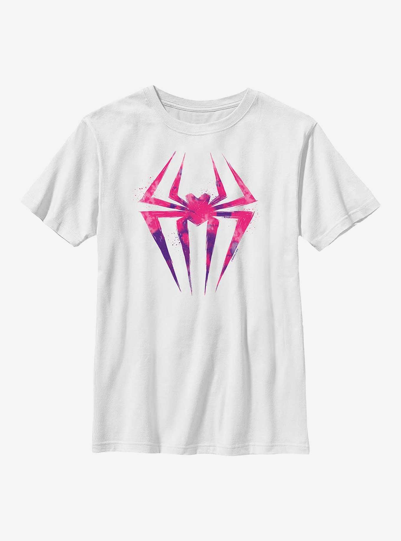 Marvel Spider-Man: Across the Spider-Verse Spider-Gwen Overlay Logo Youth T-Shirt, , hi-res