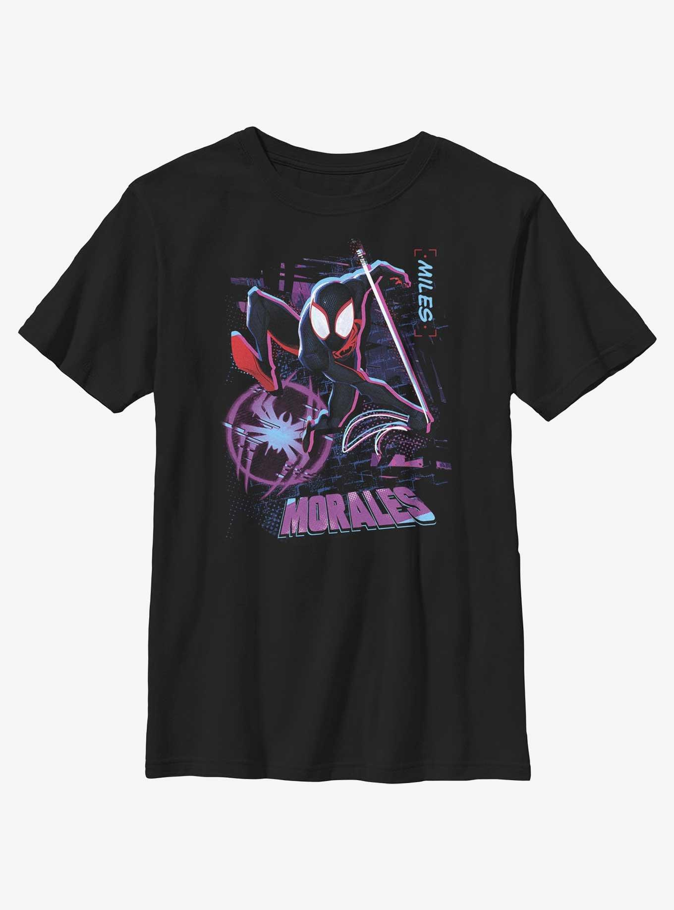 Marvel Spider-Man: Across the Spider-Verse Street Swing Youth T-Shirt BoxLunch Web Exclusive, , hi-res