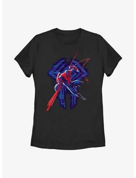 Marvel Spider-Man: Across the Spider-Verse Miguel O'Hara 2099 Poster Womens T-Shirt, , hi-res