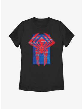 Marvel Spider-Man: Across the Spider-Verse Glitchy Miguel O'Hara Logo Womens T-Shirt, , hi-res