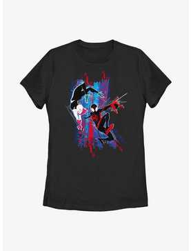Marvel Spider-Man: Across the Spider-Verse Spider-Gwen and Miles Womens T-Shirt, , hi-res
