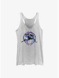 Marvel Spider-Man: Across the Spider-Verse Miles Morales Fly By Womens Tank Top, WHITE HTR, hi-res