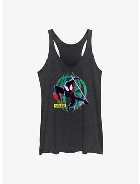 Marvel Spider-Man: Across the Spider-Verse Miles Morales Badge Womens Tank Top, , hi-res