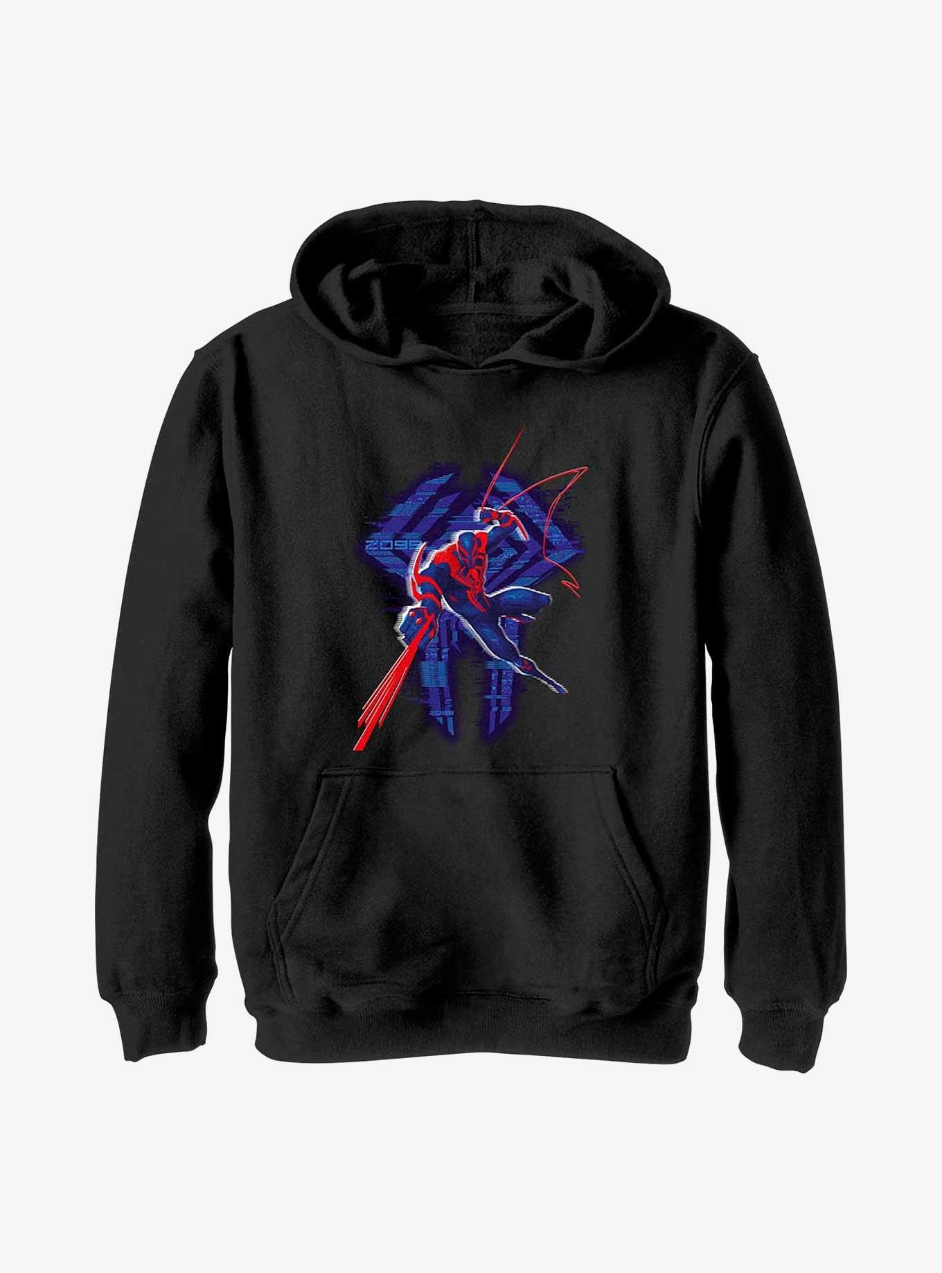 Marvel Spider-Man: Across the Spider-Verse Miguel O'Hara 2099 Poster Youth Hoodie, , hi-res