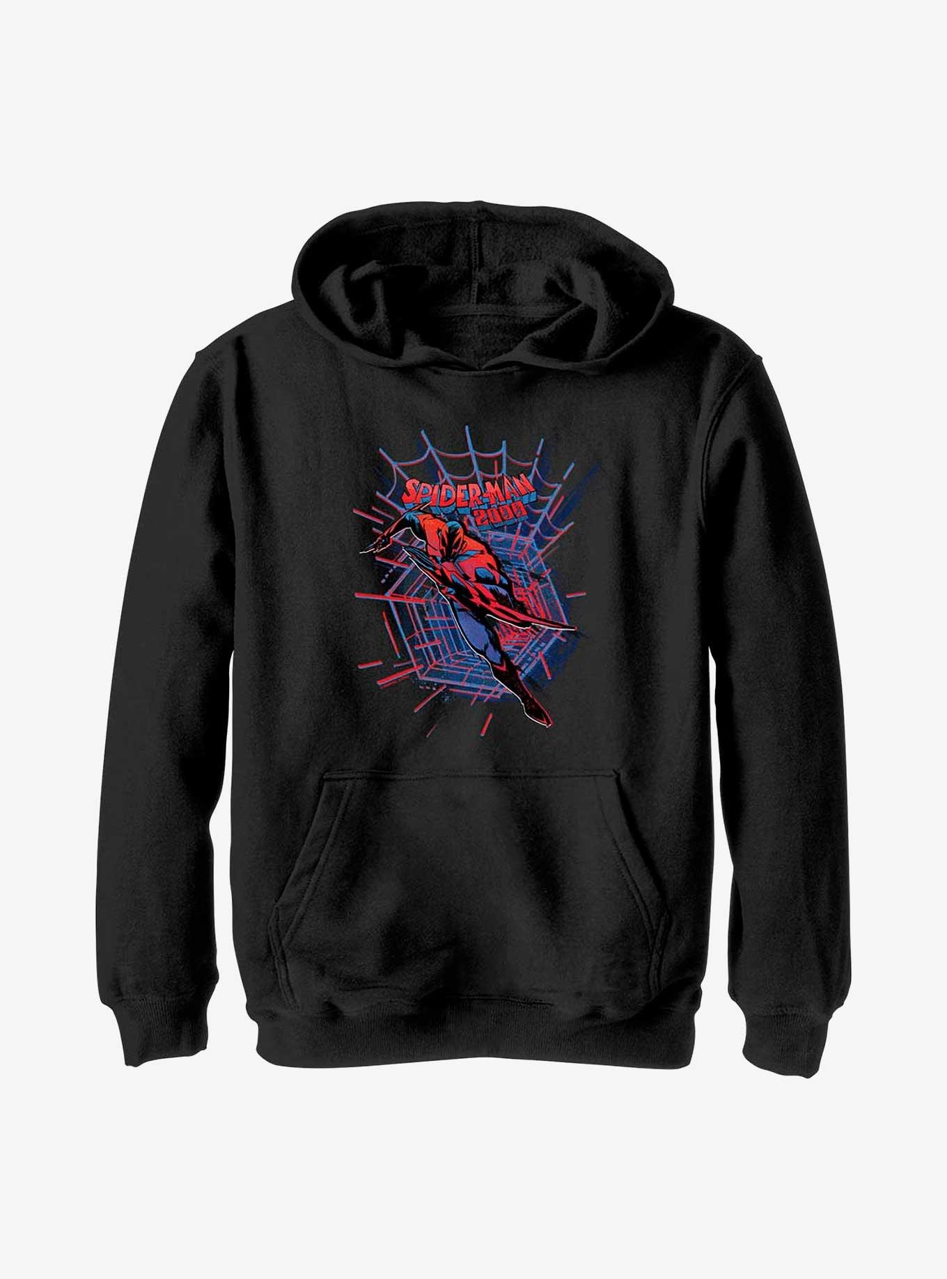 Marvel Spider-Man: Across the Spider-Verse Miguel O'Hara Web Launch Youth Hoodie, , hi-res