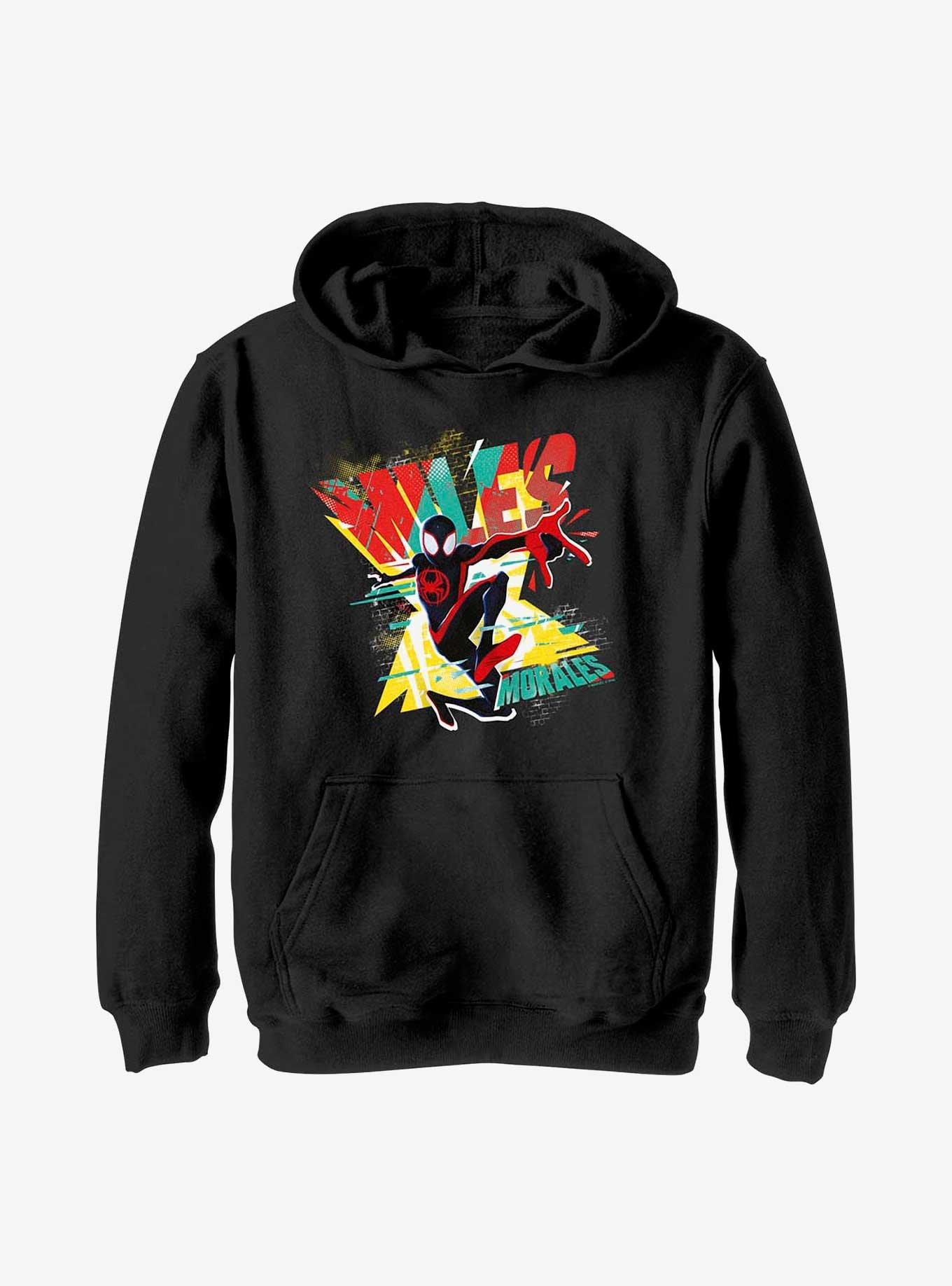 Miles morales hot sale hoodie youth