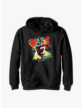 Marvel Spider-Man: Across the Spider-Verse Miles Morales Poster Youth Hoodie, , hi-res