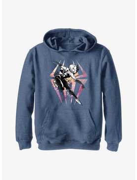 Marvel Spider-Man: Across the Spider-Verse Sketchy Spider-Gwen Youth Hoodie, , hi-res
